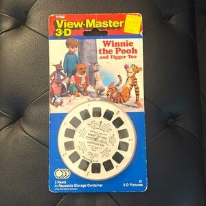 Tyco 1990 View-Master 3D Winnie the Pooh and Tigger Too 3 Reels